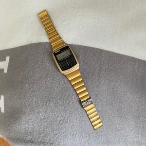 Casio calculator watch